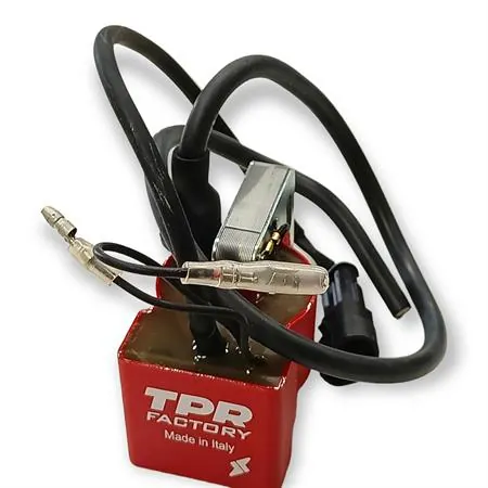 Accensione a rotore interno Top performance TPR Factory senza luci per scooter con motore Piaggio raffreddati a liquido zip Sp, Nrg Power, ricambio 99ARI0300