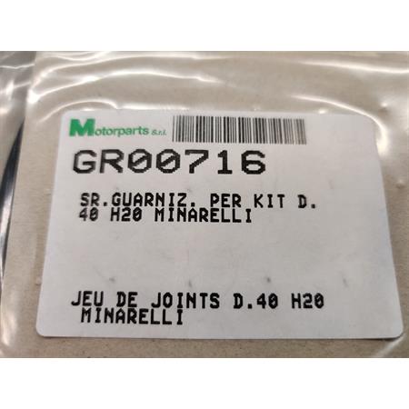 Guarnizione per kit diametro 40 acqua Minarelli, ricambio GR00716
