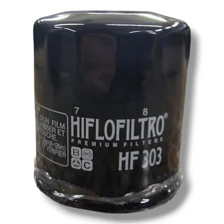 Filtro olio hiflo nero kawasaki 1000 zx-10r ninja 2011 - 2015, ricambio HF303