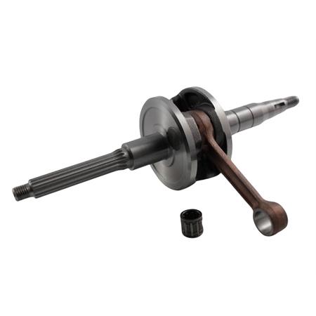 Albero motore serie Minarelli-Yamaha 50cc. e spinotto 10, ricambio IM07013