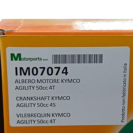 Albero motore  kymco  agility 50cc 4 tem, ricambio IM07074