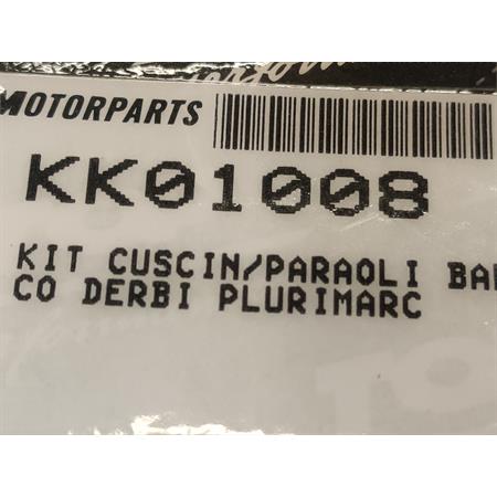 Kit cuscin/paraoli banco derbi plurimarc, ricambio KK01008