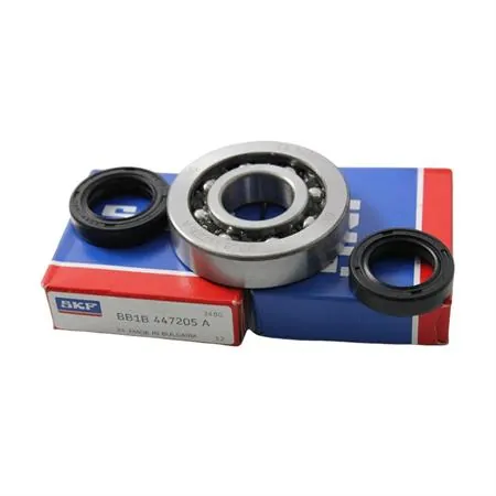 Kit cuscinetti SKF con gabbia in teflon e paraolio di banco in nbr per scooter Piaggio Gilera (Top Performance), ricambio KK01009
