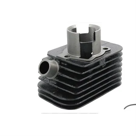 Motore gruppo termico DR completo di pistone, per ciclomotori Piaggio Ciao, Si, Boxer, Bravo e Grillo con diametro 38,4 mm e spinotto 10 mm, ricambio KT00005