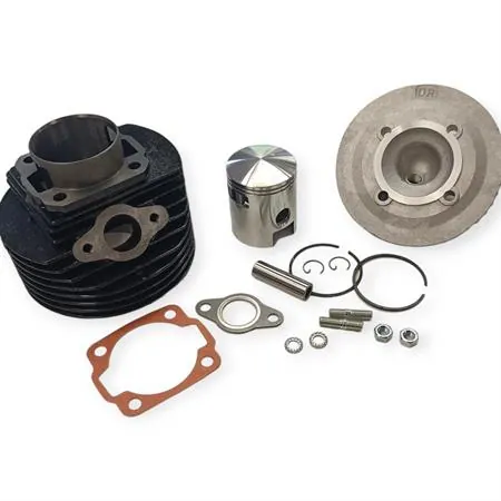 Motore gruppo termico completo dr per Piaggio Vespa 125 ET3 in ghisa con diametro 57mm, ricambio KT00015