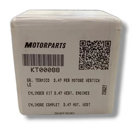 Motore gruppo termico DR diametro 47 mm 70 cc completo di testa e guarnizioni per scooter con motore Minarelli verticale Booster, ricambio KT00088