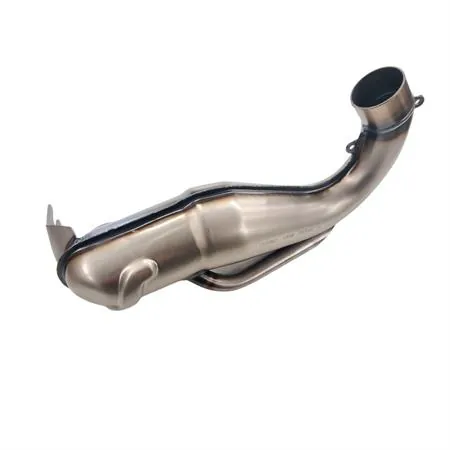 MT00024 Marmitta completa di collettore modello Proma originale per Piaggio Vespa PK50, PK50S, PK50XL