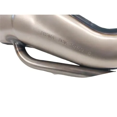 MT00027 Marmitta completa di collettore modello Proma originale per Piaggio Vespa PK125, PK 125S, PK125XL