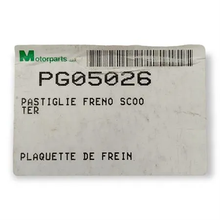 PG05026 Pastiglie freno Top Performance (pasticche), per Kymco- grand Dink 250cc. anteriore
