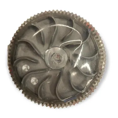 Semipuleggia fissa anteriore dr per maxi scooter con motore Piaggio Gilera 125 4t e 150 4t, ricambio PL04060