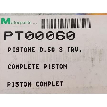 Pistone d.50 3 trv., ricambio PT00060