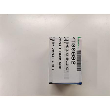 Pistone d.43 sp.12 Ciao, Si, ricambio PT00092
