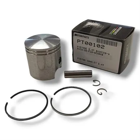 Pistone DR in alluminio bifascia con diametro 47 mm (cilindrata 70 cc)