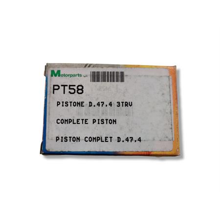 Pistone d.47,4 10 luci, ricambio PT80