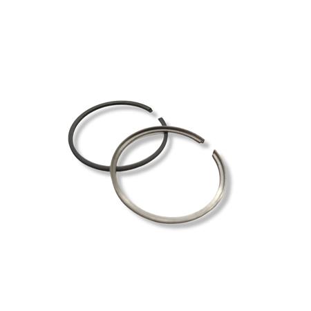 Fasce elastiche pistone con diametro 38,4 mm cilindrata 50 cc cstr 2-cal x2 per motori DR montati su cicolomotori Piaggio Ciao, Si, Bravo, Boxer, Grillo, ricambio SG15599