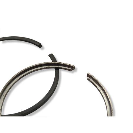 Fasce elastiche pistone con diametro 38,4 mm cilindrata 50 cc cstr 2-cal x2 per motori DR montati su cicolomotori Piaggio Ciao, Si, Bravo, Boxer, Grillo, ricambio SG15599