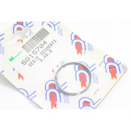 Fasce elastiche pistone con diametro 40.5 mm per motore dr e top performance per scooter Minarelli aria e liquido verticale e oriz, ricambio SG15701