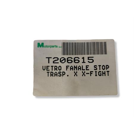 Vetro fanale stop trasparente per x-fight, ricambio T206615