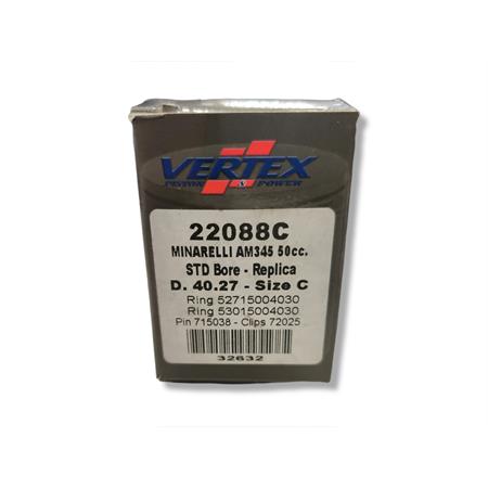 Pistone vertex minarelli am6 d.40,27 c, ricambio 22088C