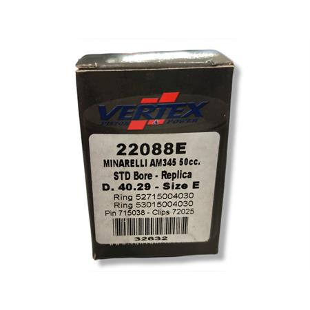 Pistone vertex minarelli am6 d.40,29 e, ricambio 22088E
