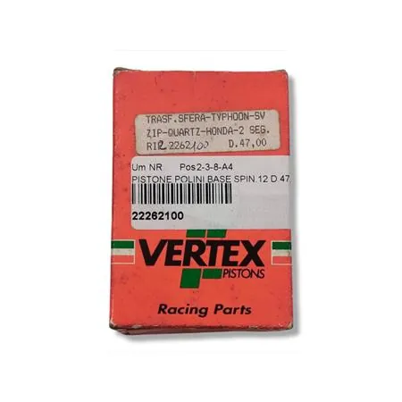 22262100 Pistone Polini base spinotto 12 diametro 47.00 bif (Vertex)