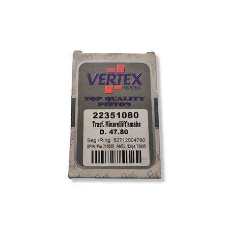 22351080 Pistone Vertex bifascia per Malossi ghisa