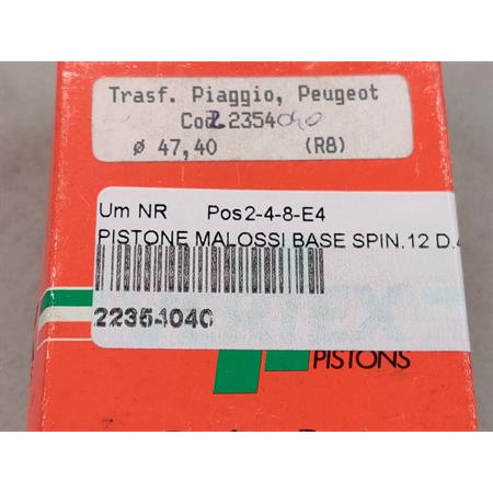 Pistone Vertex monofascia per Malossi ghisa, ricambio 22354040