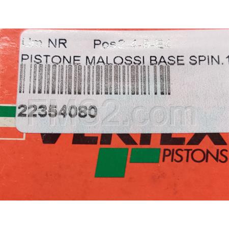 Pistone Vertex monofascia per Malossi ghisa, ricambio 22354080