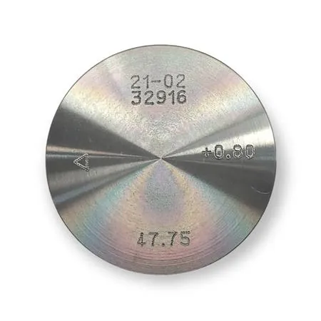 22373080 Pistone Vertex top performance Racing diametro 47,80 mm monofascia spinotto 10mm