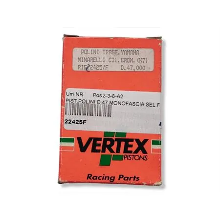 Pistone Polini diametro 47 monofascia sel.f spinotto 10 (Vertex), ricambio 22425F
