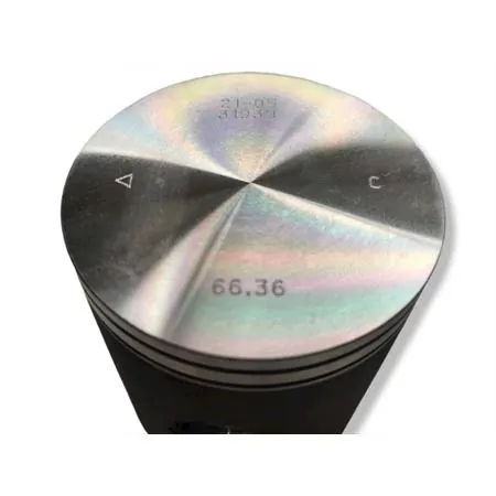 22650C Pistone VERTEX replica Ø66,36 mm Selezione C per KTM EXC 250 2T 2000-2005 - bifascia grafitato