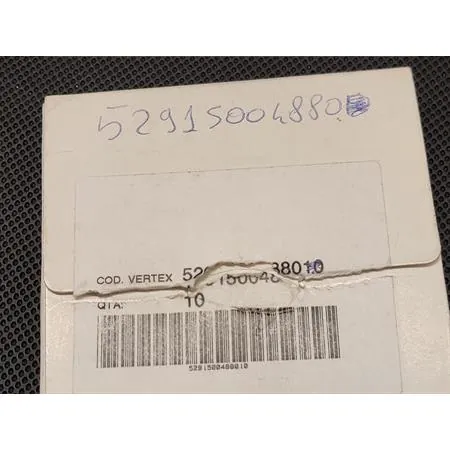 5291500488010 Fascia elastica pistone Vertex cromata S10 con fermo foro grano superiore avente diametro 48,8 mm e spessore 1,5 mm e larghezza 2,1 mm