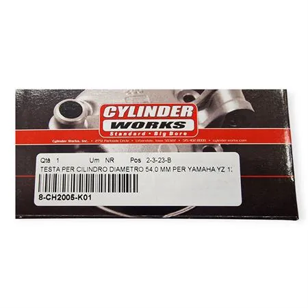 8-CH2005-K01 Testa Cylinder Works per Yamaha YZ 125 prodotte dal 2005 fino al 2021