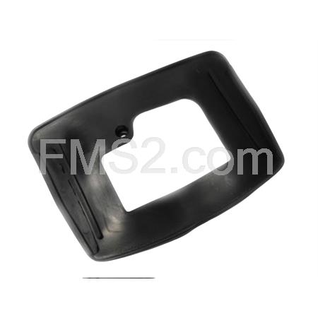 Guarnizione fanale posteriore in gomma di colore nero per Piaggio Vespa 50 Special con fanale rettangolare e tegolino (LV2), ricambio 60014504
