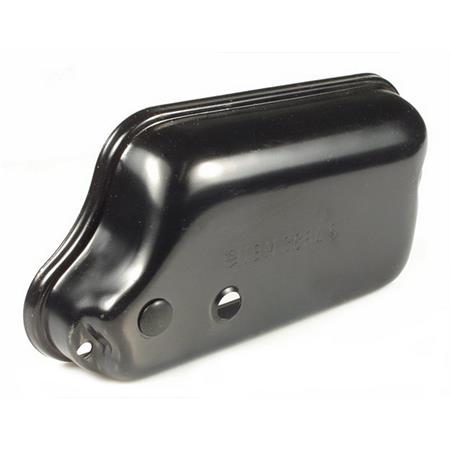 Coperchio chiusura vaschetta carburatore in metallo di colore nero per Piaggio Vespa PX e PX arcobaleno 125-150-200 (LV2), ricambio 60016030