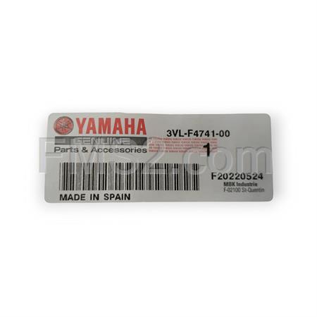 Tampone sella Yamaha, ricambio 3VLF47410000