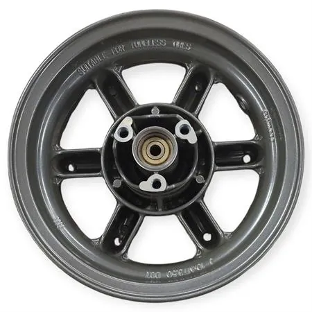 4PAF51683000 Cerchio anteriore grigio 3 fori originale Yamaha-MBK 4PAF51683000 per MBK Booster Spirit 50cc 1996-1998