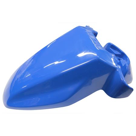 Parafango anteriore in plastica di colore azzurro pastello per MBK Booster 100 cc e Yamaha Bw's 100 cc 2 tempi, ricambio 4VPF15112100