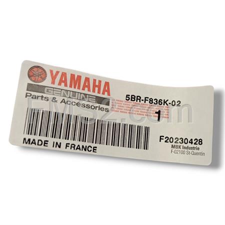 Pannello interno Yamaha, ricambio 5BRF836K0200