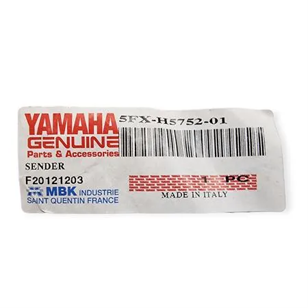 5FXH57520100 Sonda livello benzina Yamaha per serbatoio carburante scooter Mbk e Yamaha Next Generation 2° serie prodotti dal 1999 in poi