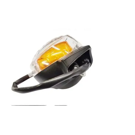 5WWH33100400 Freccia lampeggiatore anteriore sinistra completa originale Yamaha per Bw's 50 dal 2004 in poi