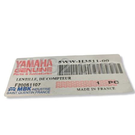 Vetrino tachimetro Yamaha, ricambio 5WWH35110000