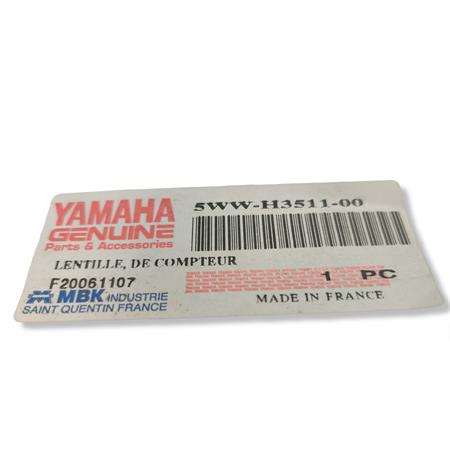 Vetrino tachimetro Yamaha, ricambio 5WWH35110000