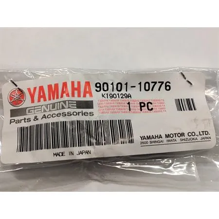 901011077600 Vite bullone Yamaha per fissaggio ammortizzatore nella parte superiore scooter Mbk e Yamaha 50, 100, 125 e 150 cc