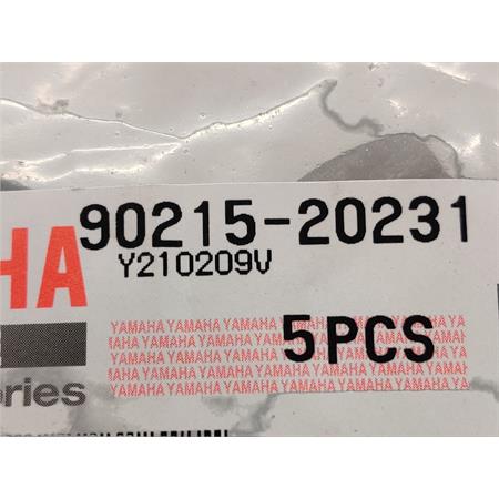 Rondella di sicurezza Yamaha per bloccare il dado chiusura cestello frizione motocross e maxi moto Yamaha, ricambio 902152023100