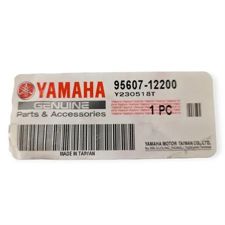 95607-12200 Dado autobloccante originale Yamaha per fissaggio perno attacco motore o forcellone negli scooter 50- maxi scooter e ciclomotori stradali
