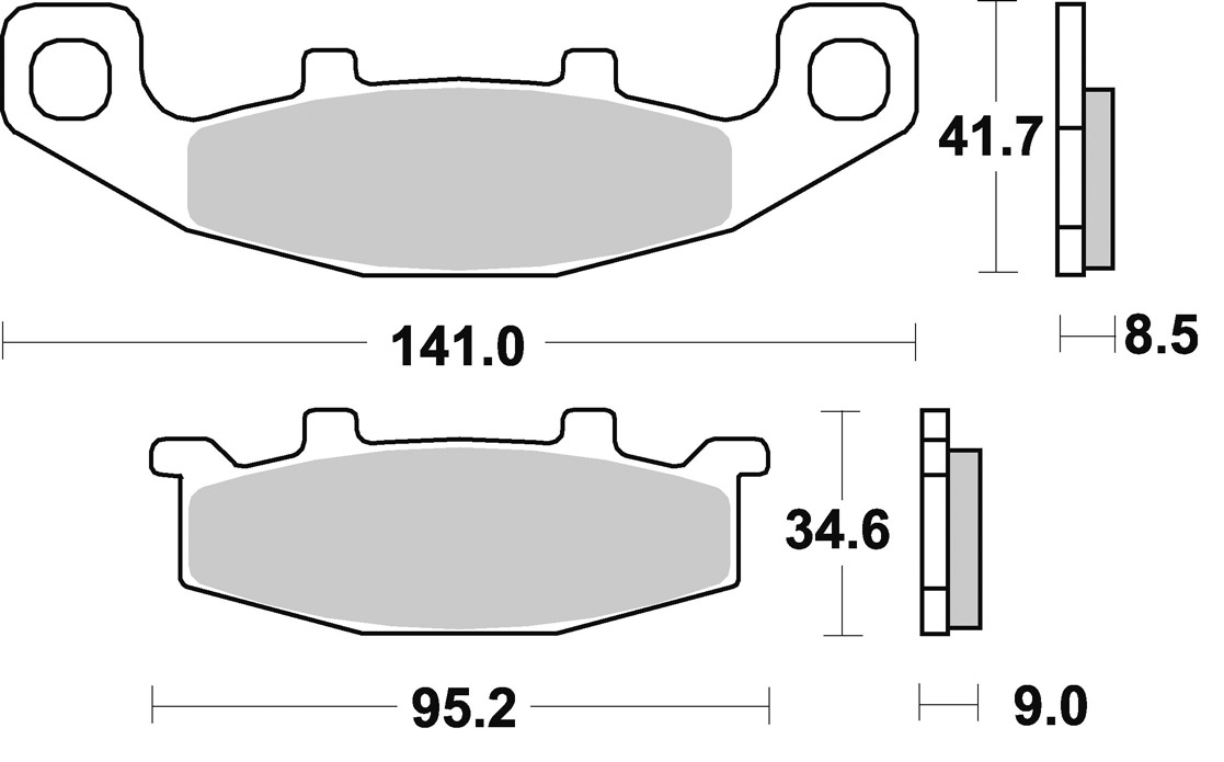 Pastiglia freno Braking