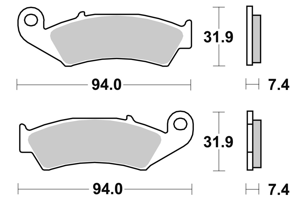 Pastiglia freno Braking