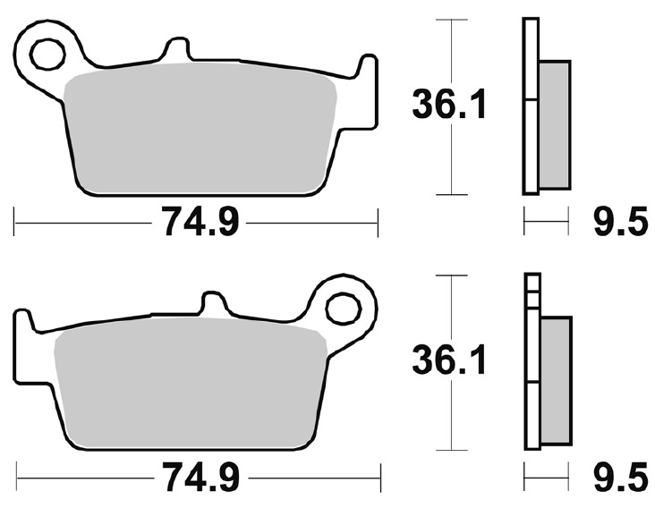 Pastiglia freno Braking