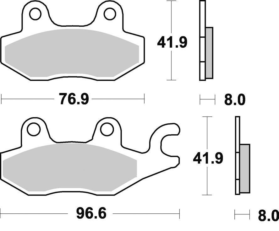 Pastiglia freno Braking